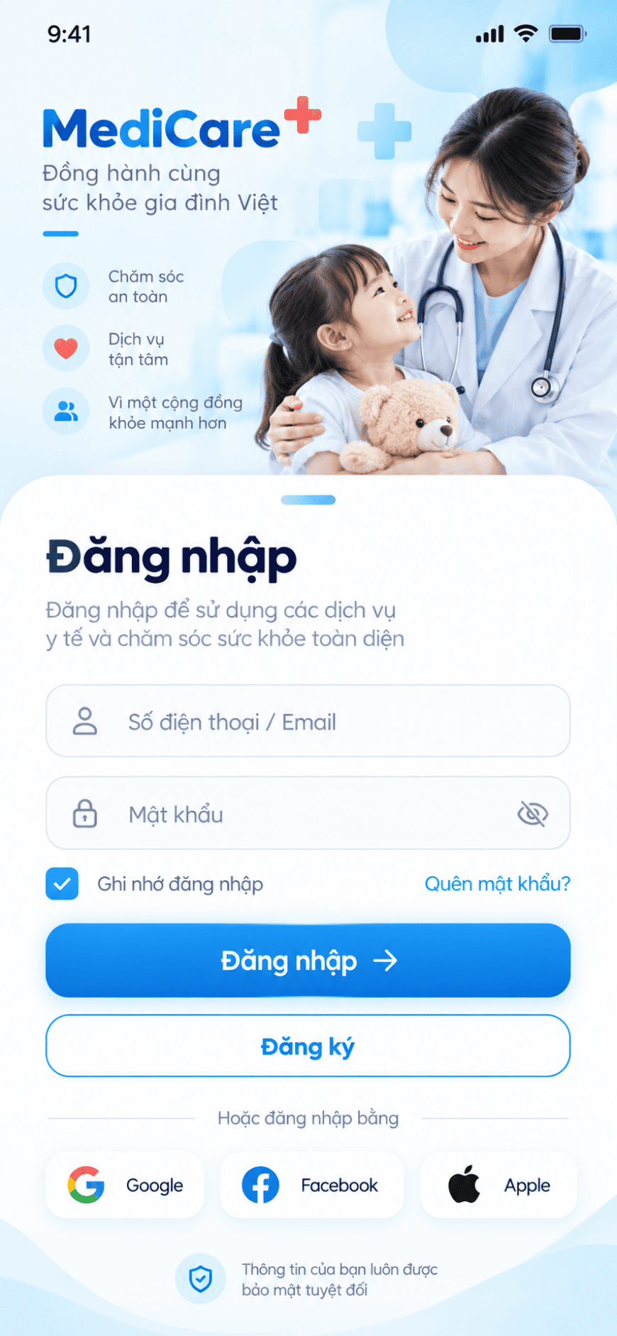 App Bệnh viện / Phòng khám